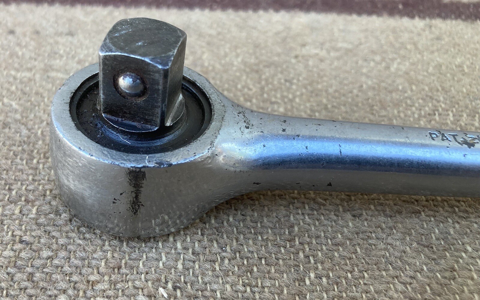 Husky Tools CS43 1/2″ Drive Ratchet Socket Wrench Vintage USA Made 10 Inch Long