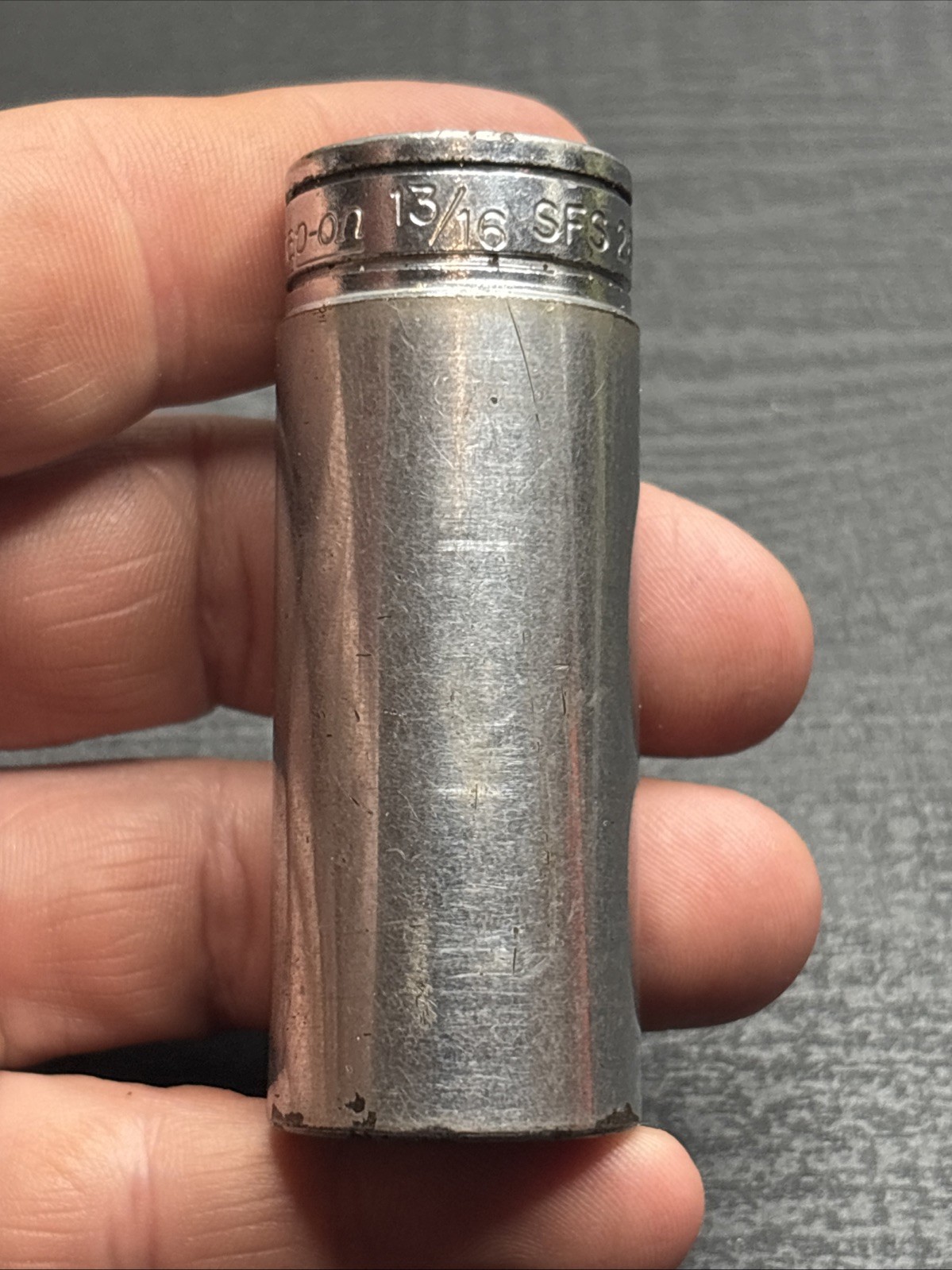 SNAP ON SFS261, 3/8″ DRIVE, 13/16” SOCKET, 2.7″ DEEP, 6 POINT.