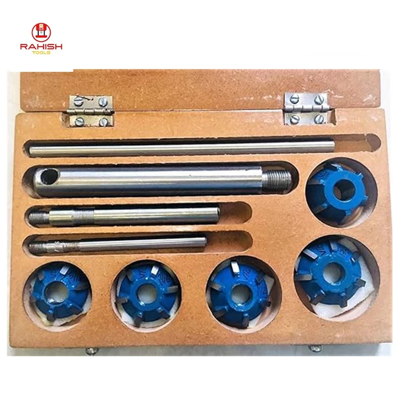 Carbide Tipped Valve Seat Face Cutter Set 5 Pcs Kit Cutters Tip USA RAHISHTOOLS