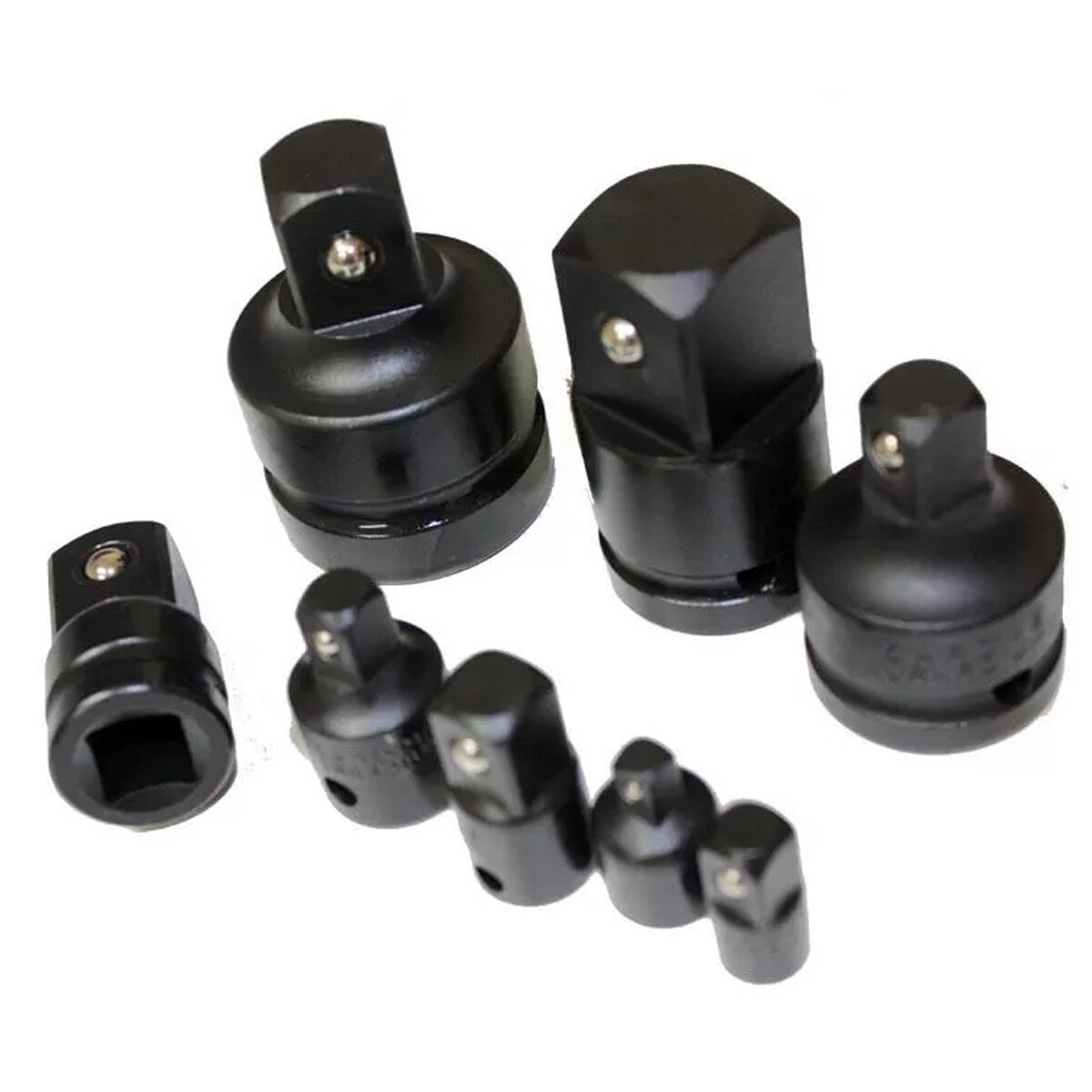 8PCS 3/8″ to 1/4″ 1/2 inch Drive Ratchet SOCKET ADAPTER REDUCER Air Impact Sets