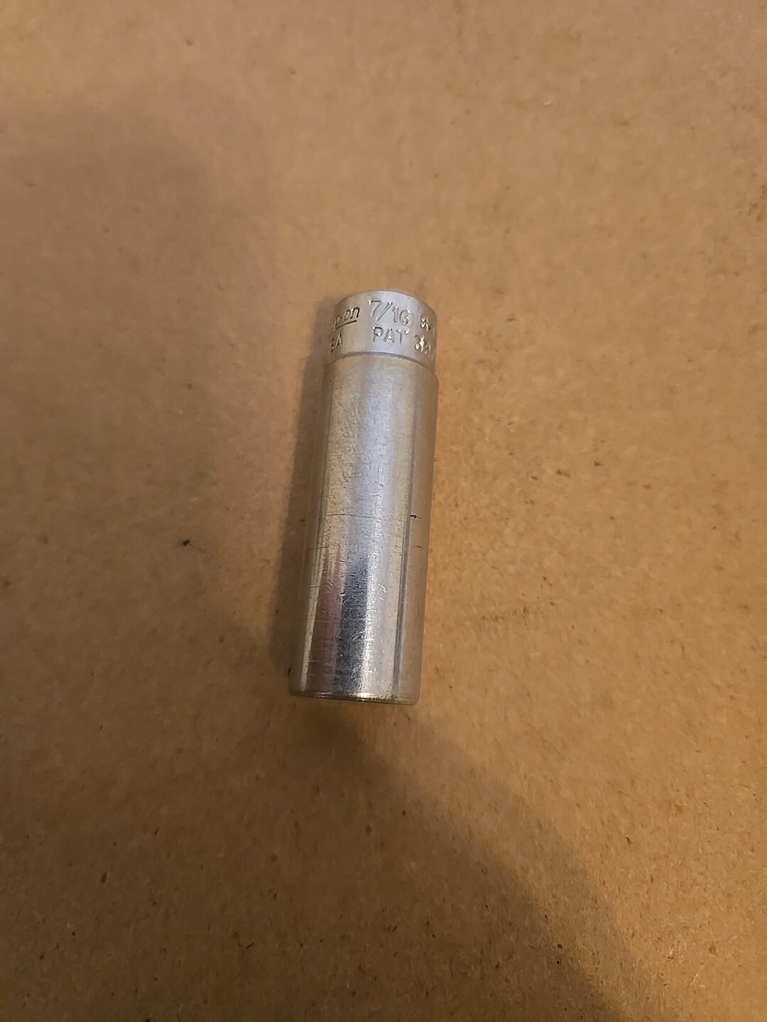 Snap On 1/4″ Drive 7/16″ 6PT Deep Chrome Socket STM14