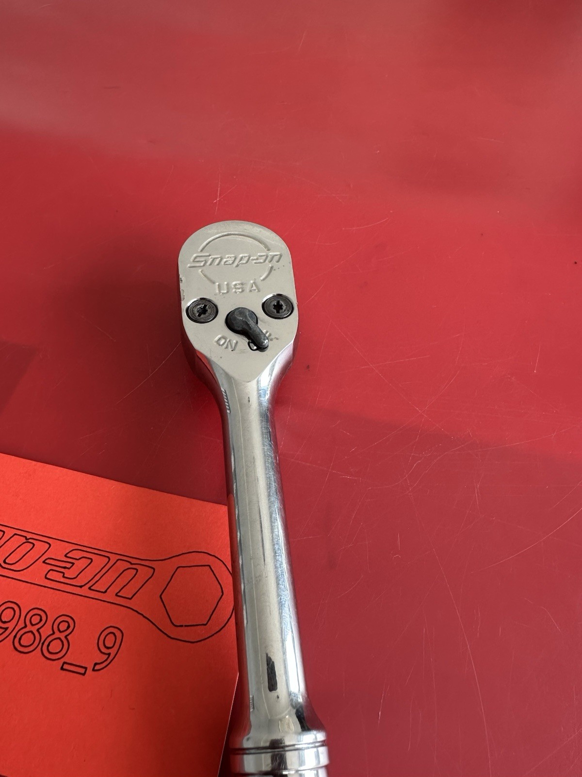 Snap On 1/2″ Drive Dual 80® Technology Standard Handle Ratchet – S80A.