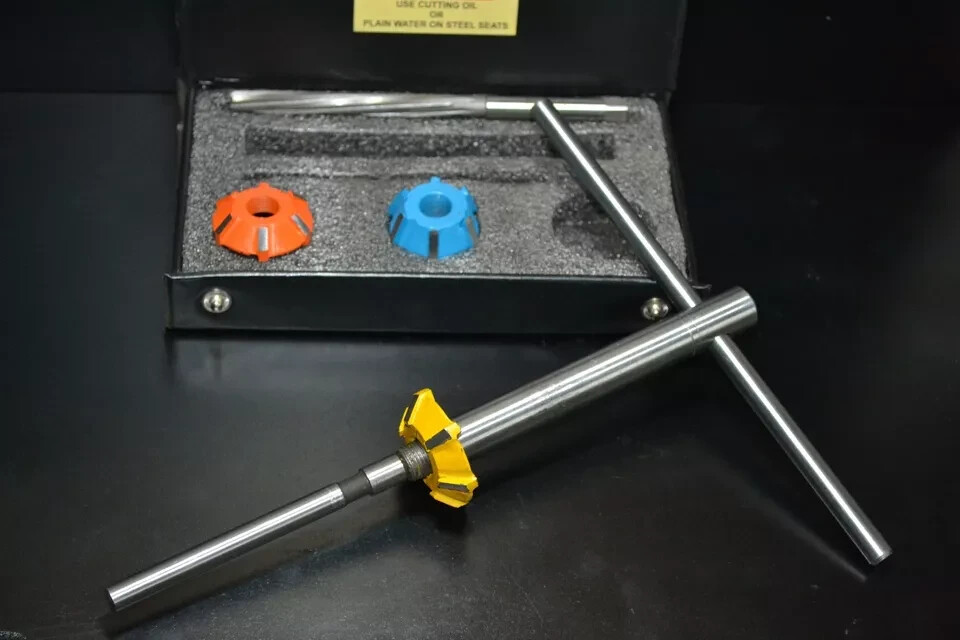 HONDA ACTIVA VALVE SEAT CUTTER SET CARBIDE TIPPED 24,28 mm 45 DEG 25 MM 70 DEG
