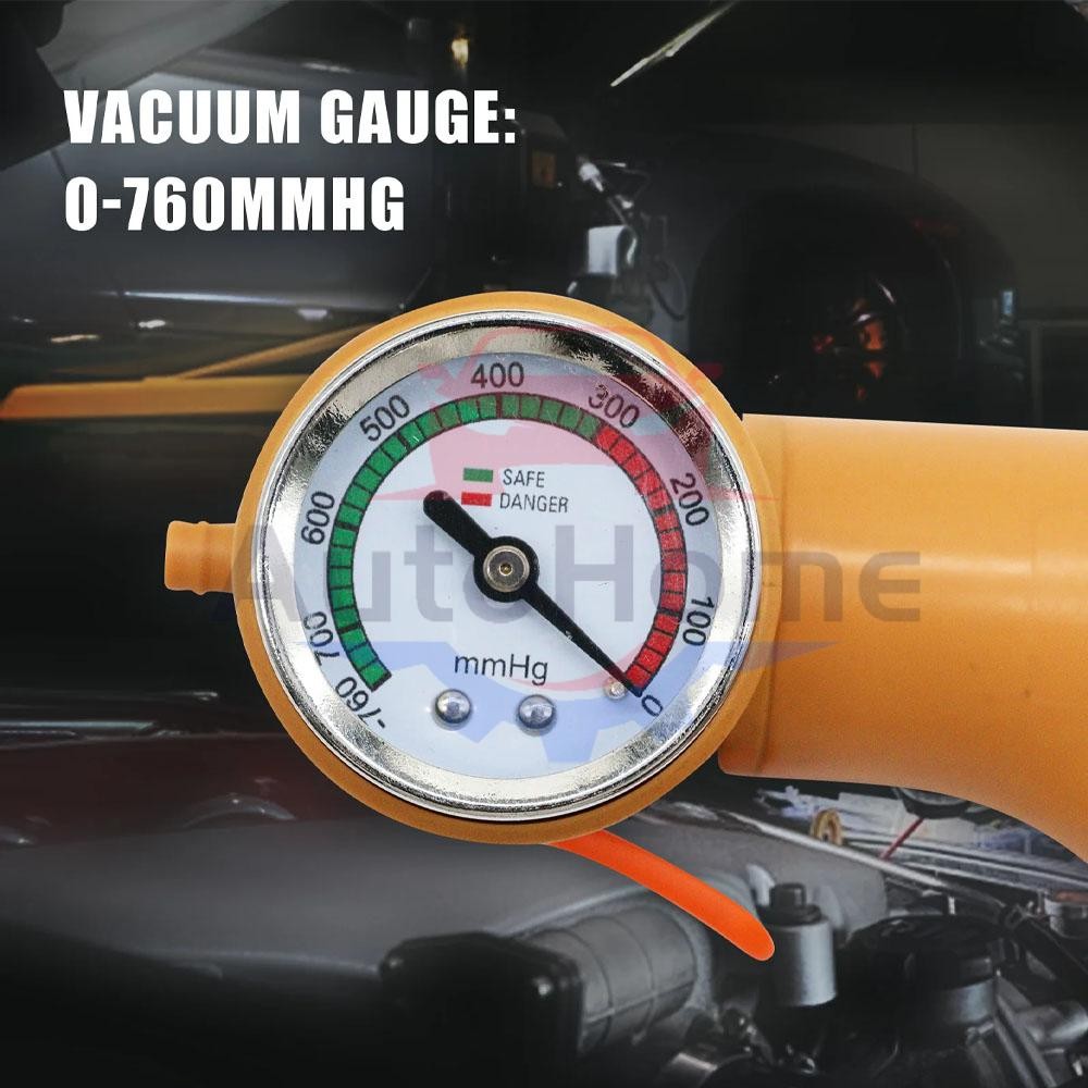 Hand Held Vacuum Pressure Pump Tester Set Brake Fluid Bleeding High-Precision