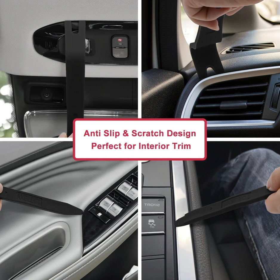 5pcs Car Trim Removal Tool Kit No Scratch Panel Clip Pry Set – NEW