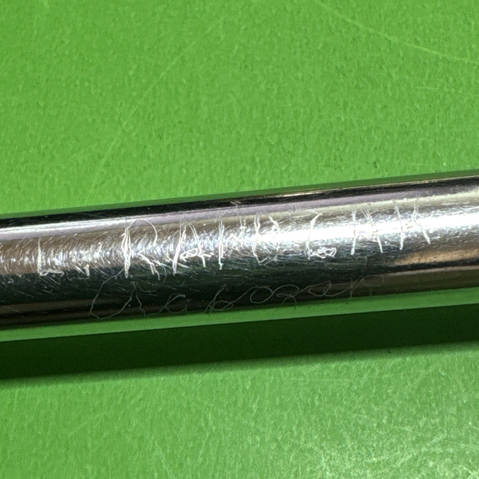 Rare Vintage Indestro Super USA 3/8″ Drive Flex Head Reversible Ratchet MPN 2736