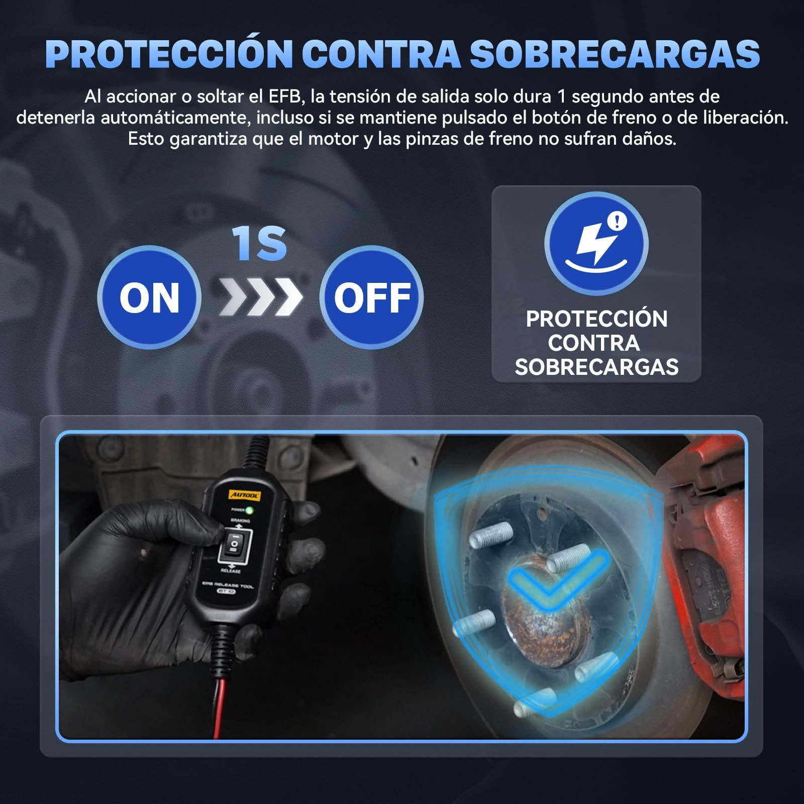 Electronic Parking Brake Tool for Emergency Release & Reset Control
