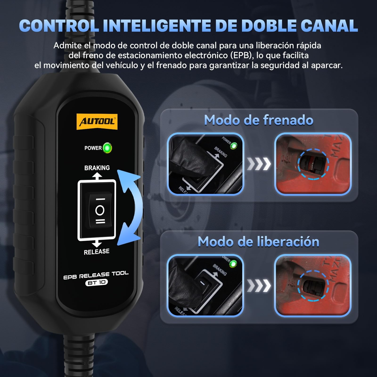 Electronic Parking Brake Tool for Emergency Release & Reset Control