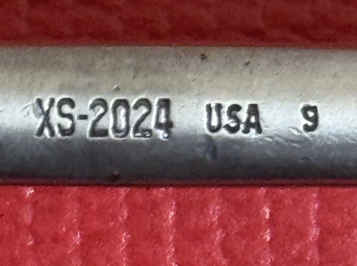 Snap-on Tools XS-2024 5/8″ X 3/4″ Double Offset Box Wrench Made In Usa