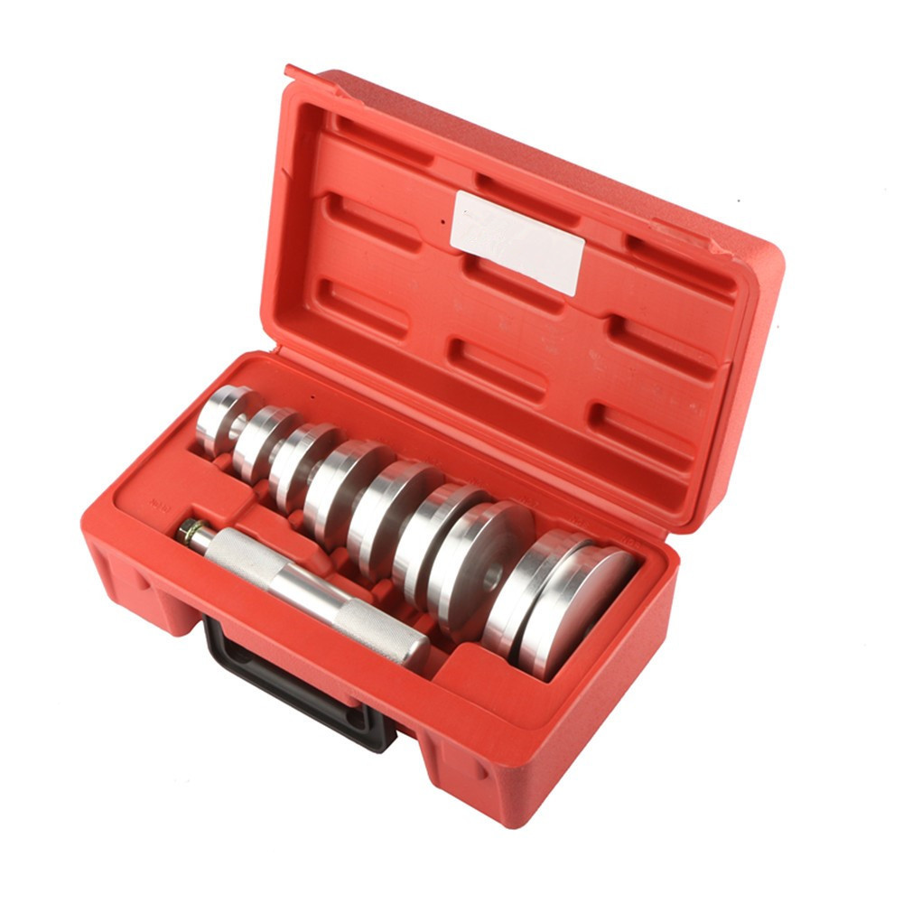 New Set of 10 Bearing Race & Seal Install Driver Wheel Axle 9 Discs Collar Axle