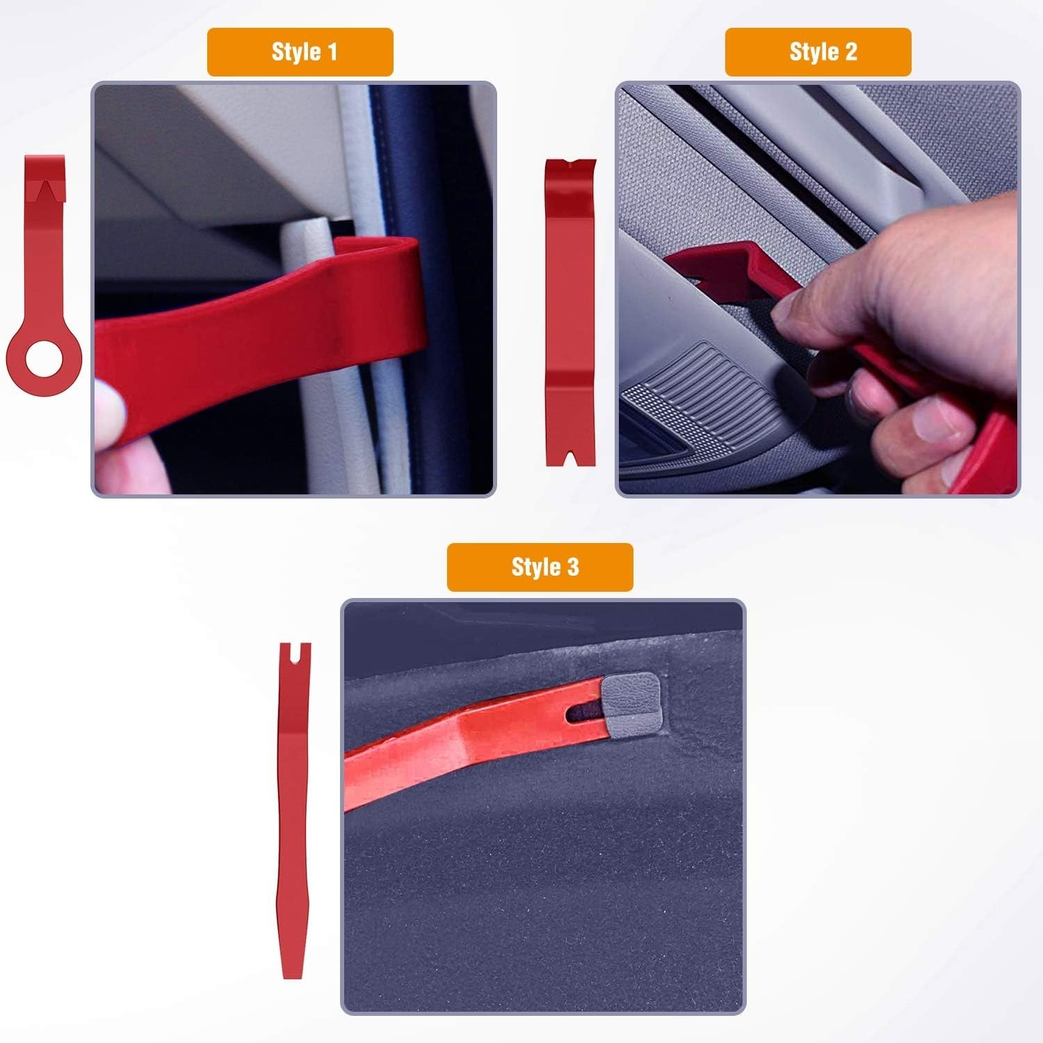 8-Piece Auto Trim Removal Kit – Lightweight and Effective Performance