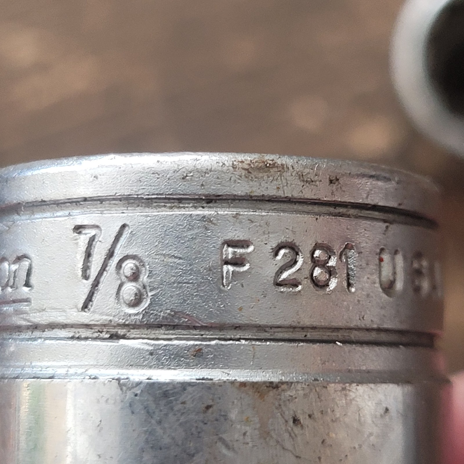 Snap On 3/8″ Drive 12 Pt Shallow Socket Set 7/8, 13/16, 3/4, 1/2, 3/8 F121-F281