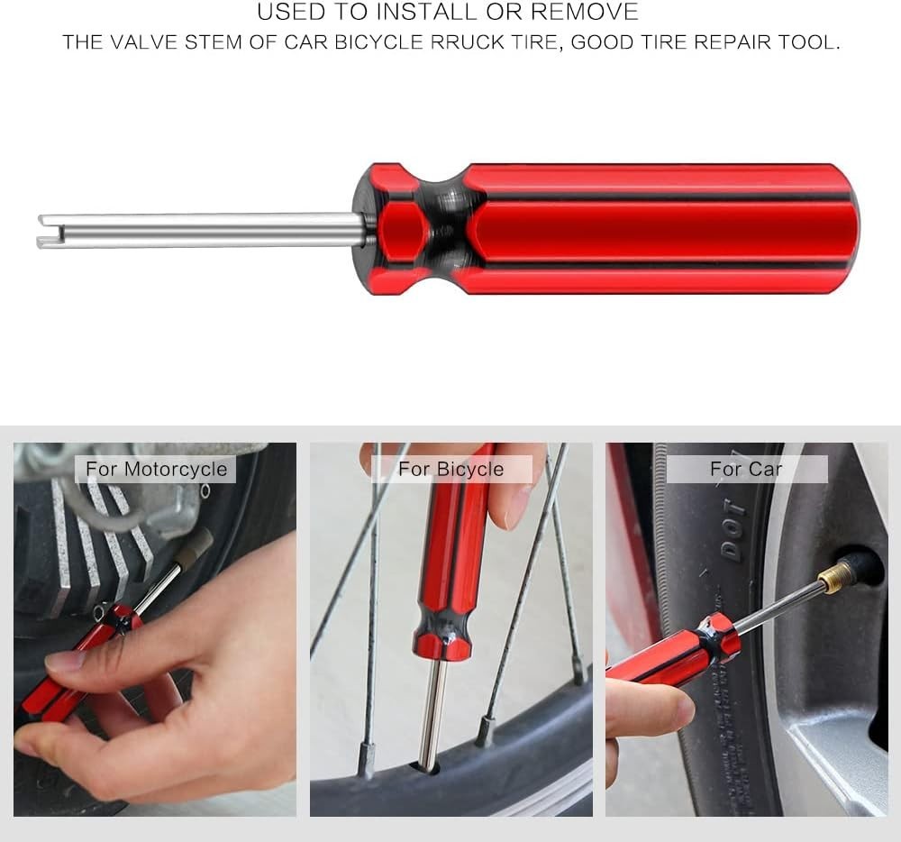 5x Car Auto Screwdriver Valve Stem Core Remover Tire Tube Installer Repair Tool
