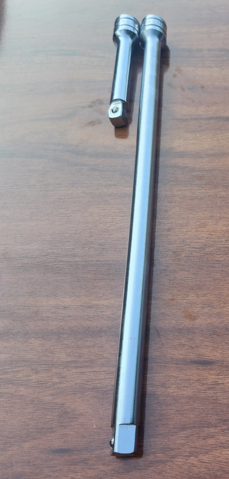 2 Snap-On Extensions SX15 1/2″ Drive Chrome 15″ & SXW 1/2″ Drive 5″ Chrome USA