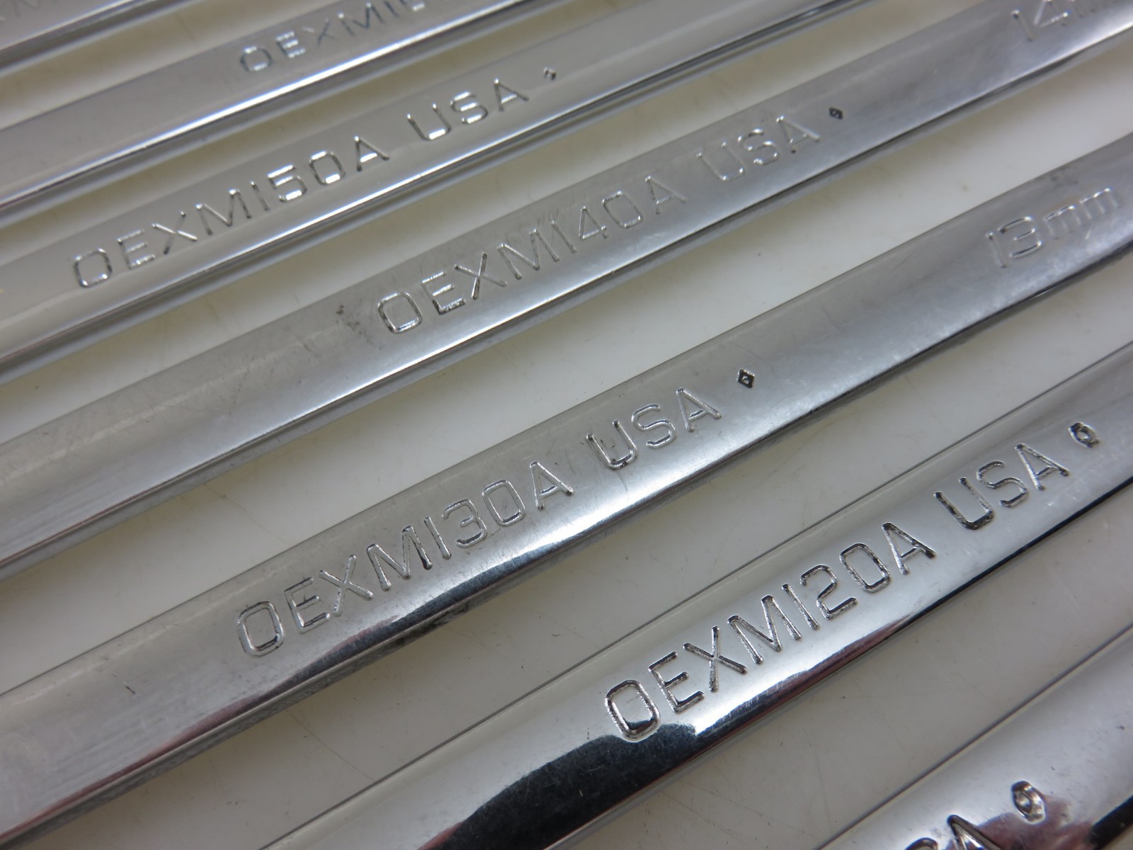 Snap-On METRIC OEXM Series Combination Wrench 9pc Set 10mm-18mm USA Made