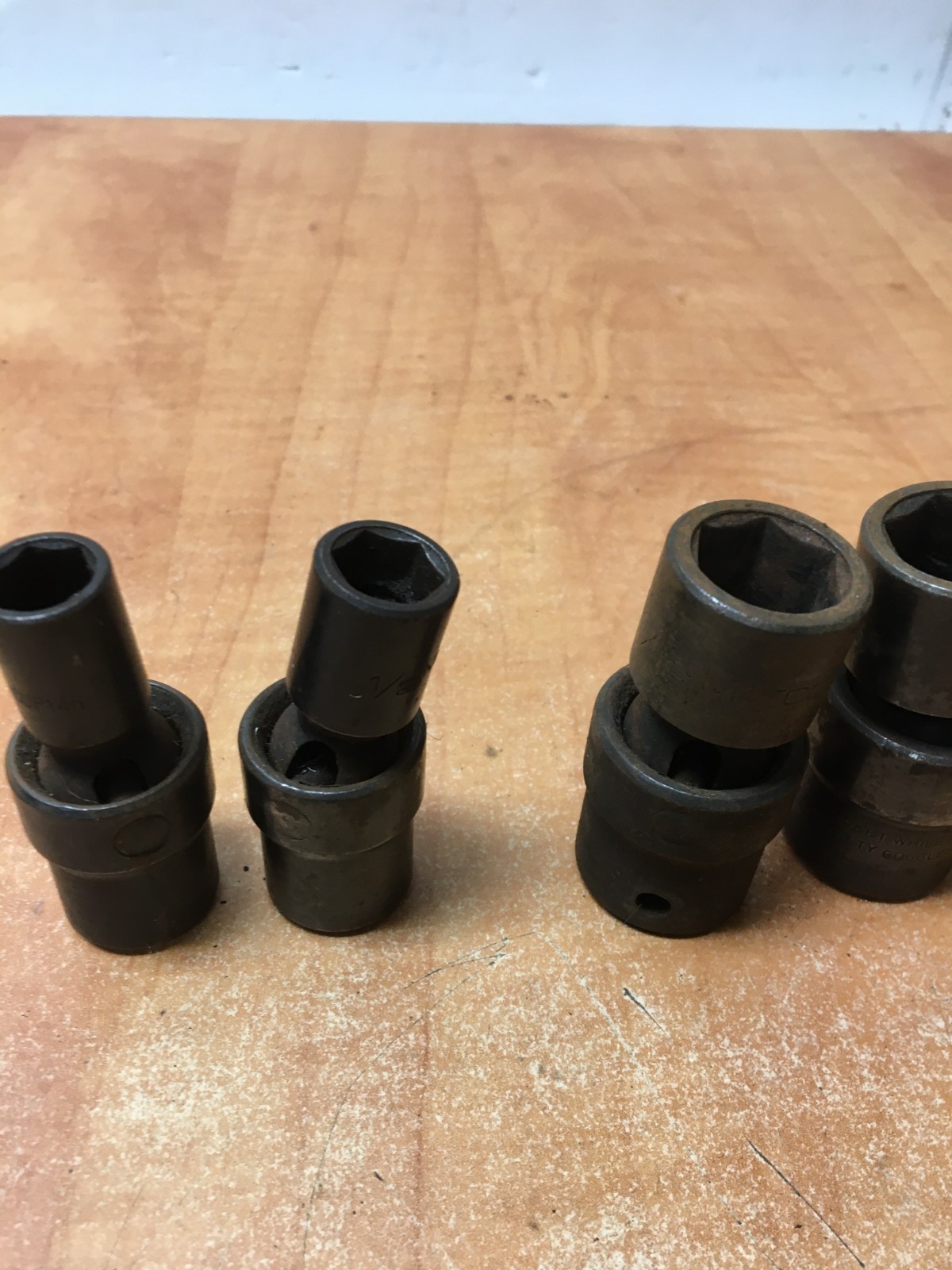 Matco Tools 7 Piece 6 Point 1/2″ Drive Swivel Impact Socket Set SAE 7/16-15/16″