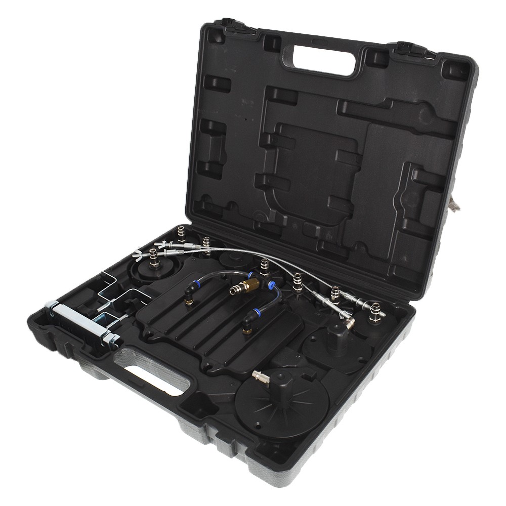 Portable Pneumatic Air Pressure Kit Brake & Clutch Bleeder Valve System Kit