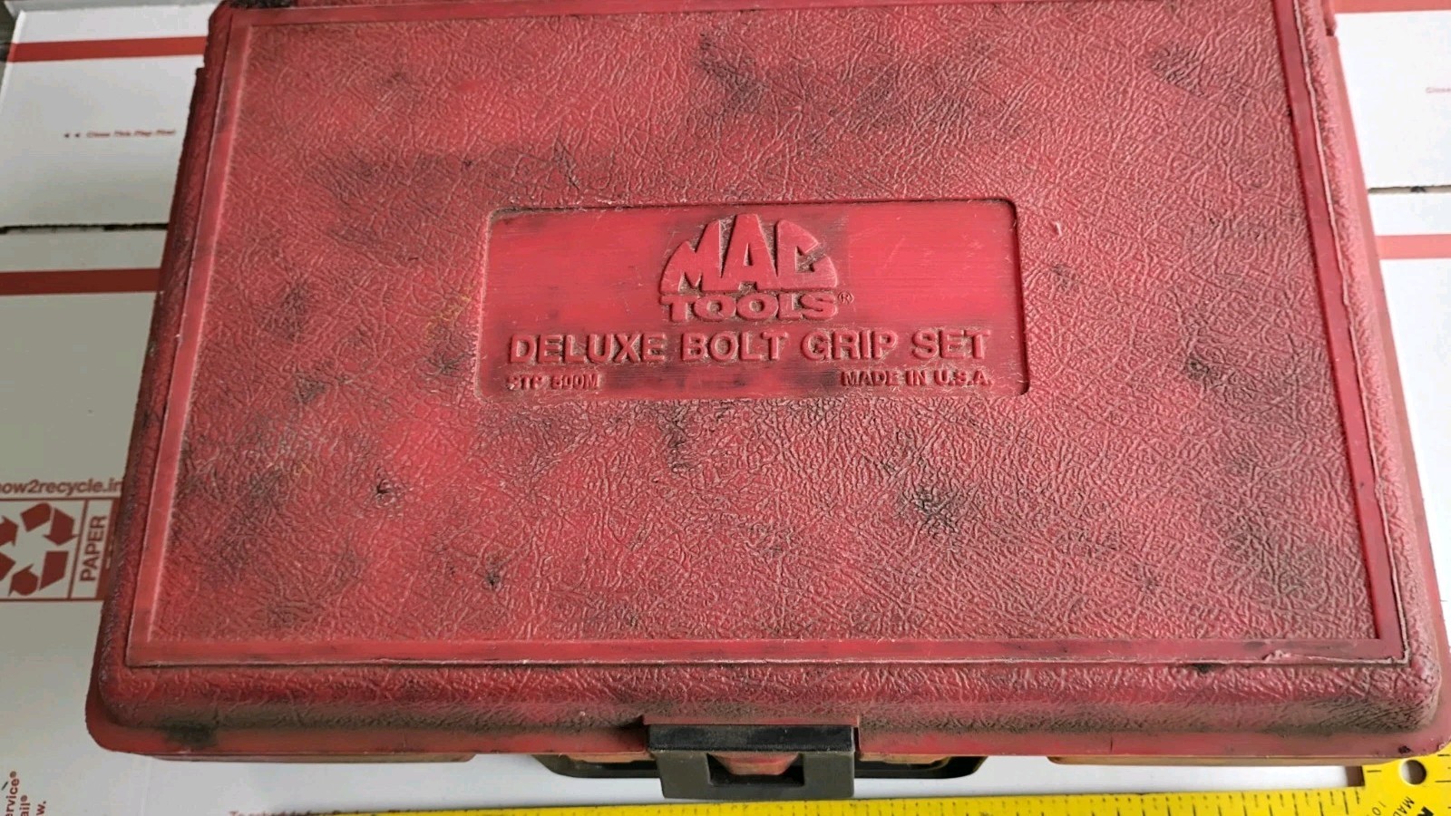 Mac Tools Deluxe Bolt Grip Puller Set STP500M w/ Case USA AUTOMOTIVE