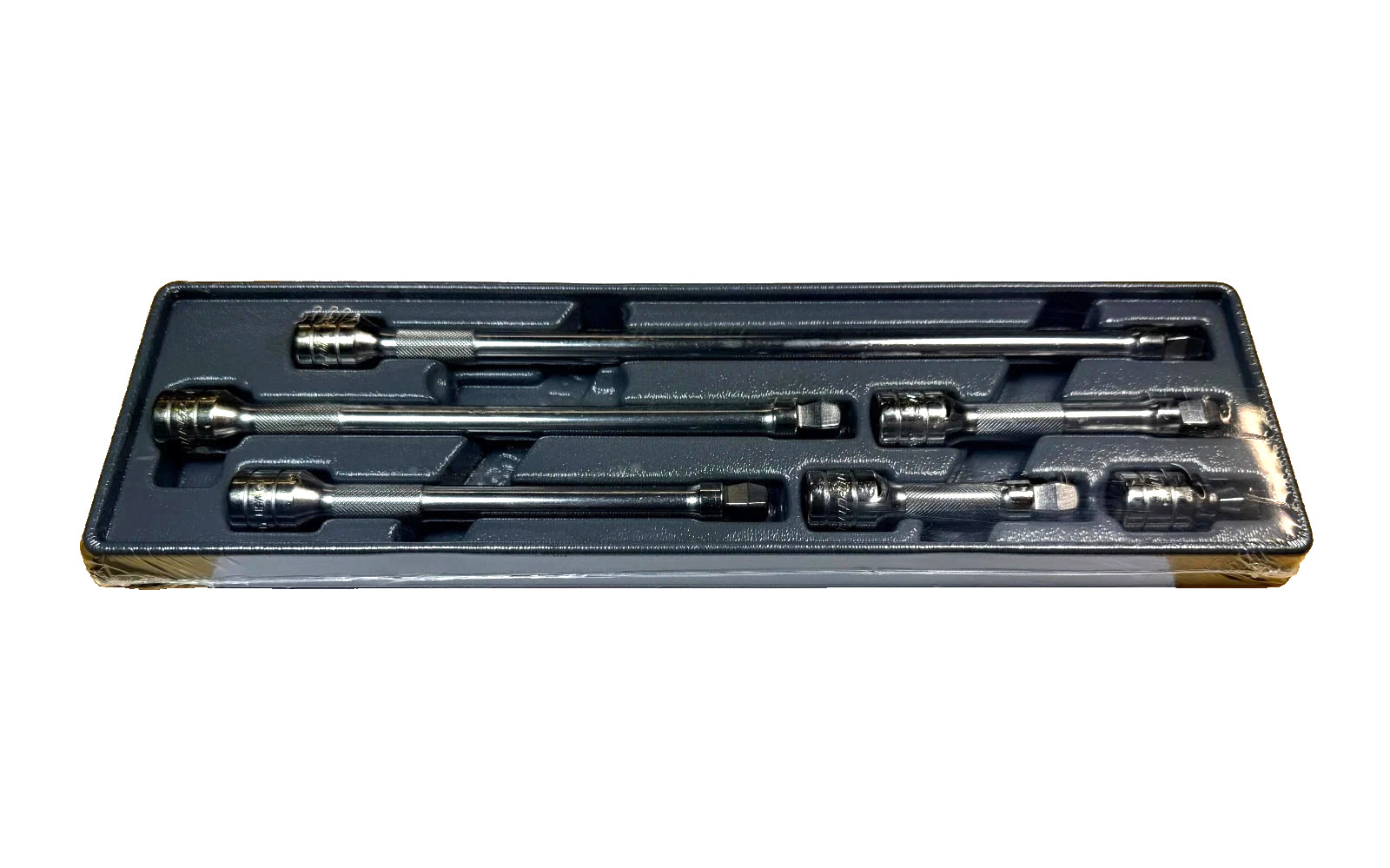 Snap-on 3/8″ drive 6pc Knurled Wobble Extension Set 206AFXW USA Sealed NEW