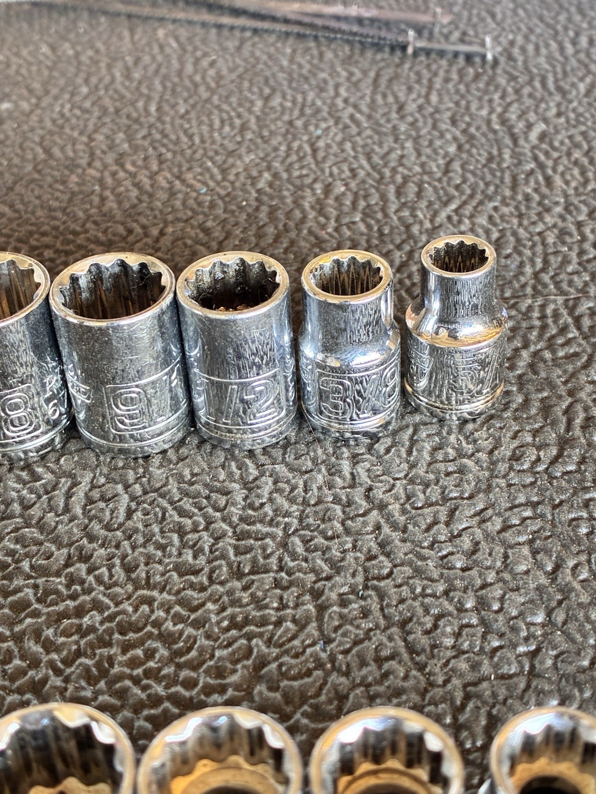 Pittsburg Shallow Socket Set Metric and SAE 3/8″ Drive 12-point