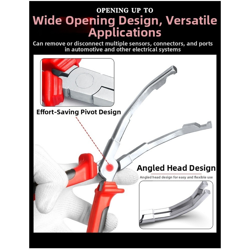 9 Inch Heater Element Connector Removal Pliers with Large Jaw Opening Design