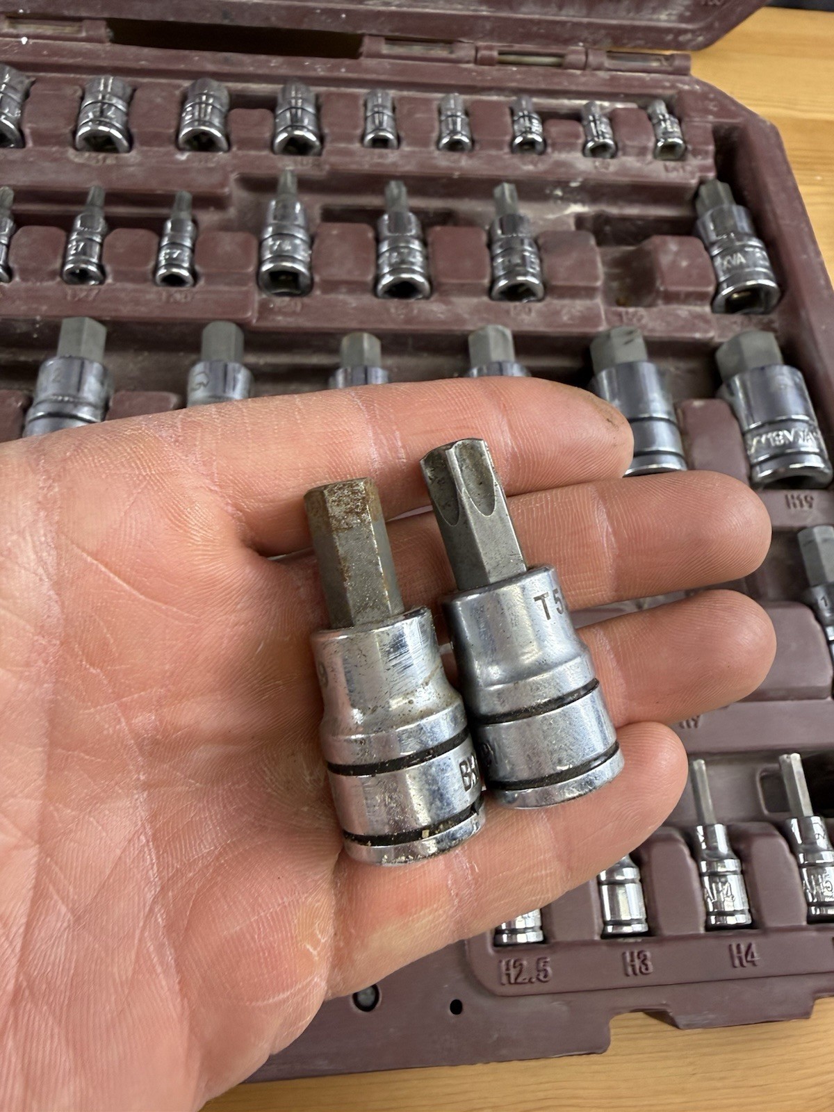 Matco Tools 75 Piece Master ADV Hex/Torx Bit Socket Set Model SBS75VA.