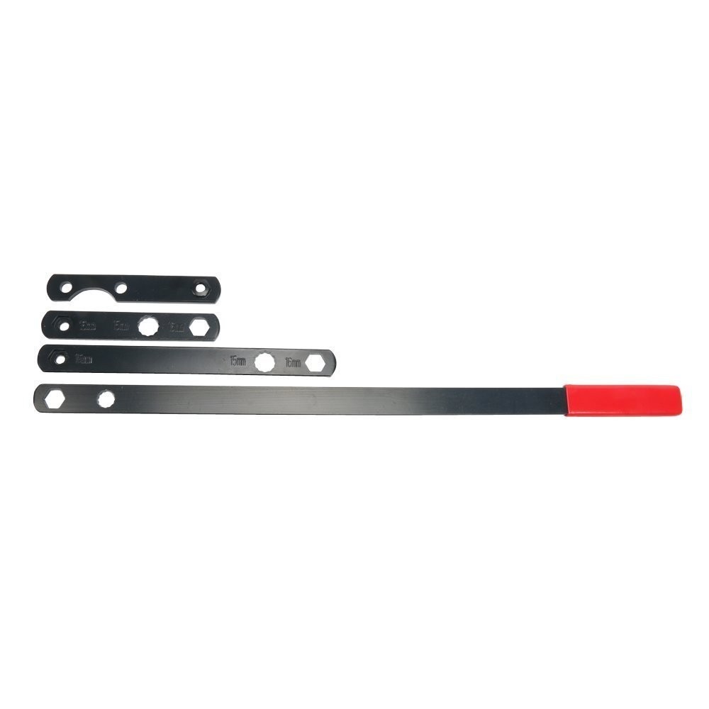 16 Pieces Ratcheting Serpentine Belt Wrench Tool Remove & Install Kit