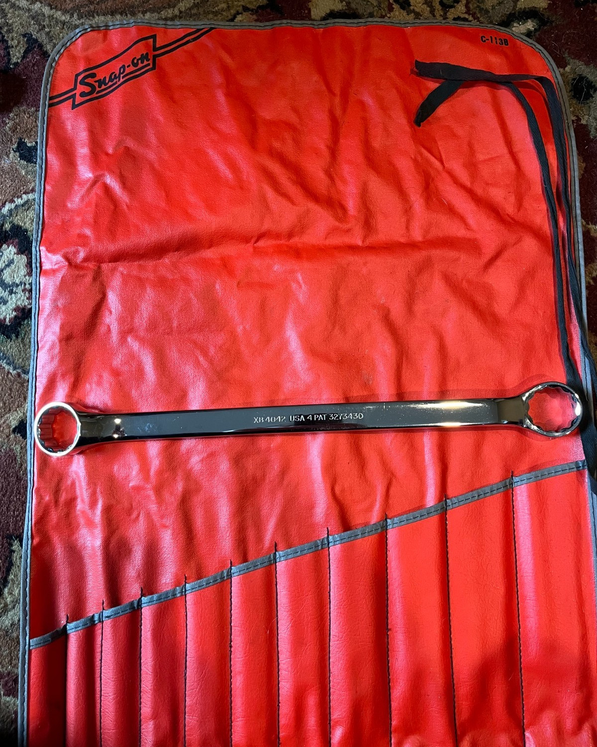 NOS Snap-On 11-Pc SAE 10° Offset Double Box End Wrench Set 1/4″ – 1-5/16″ USA