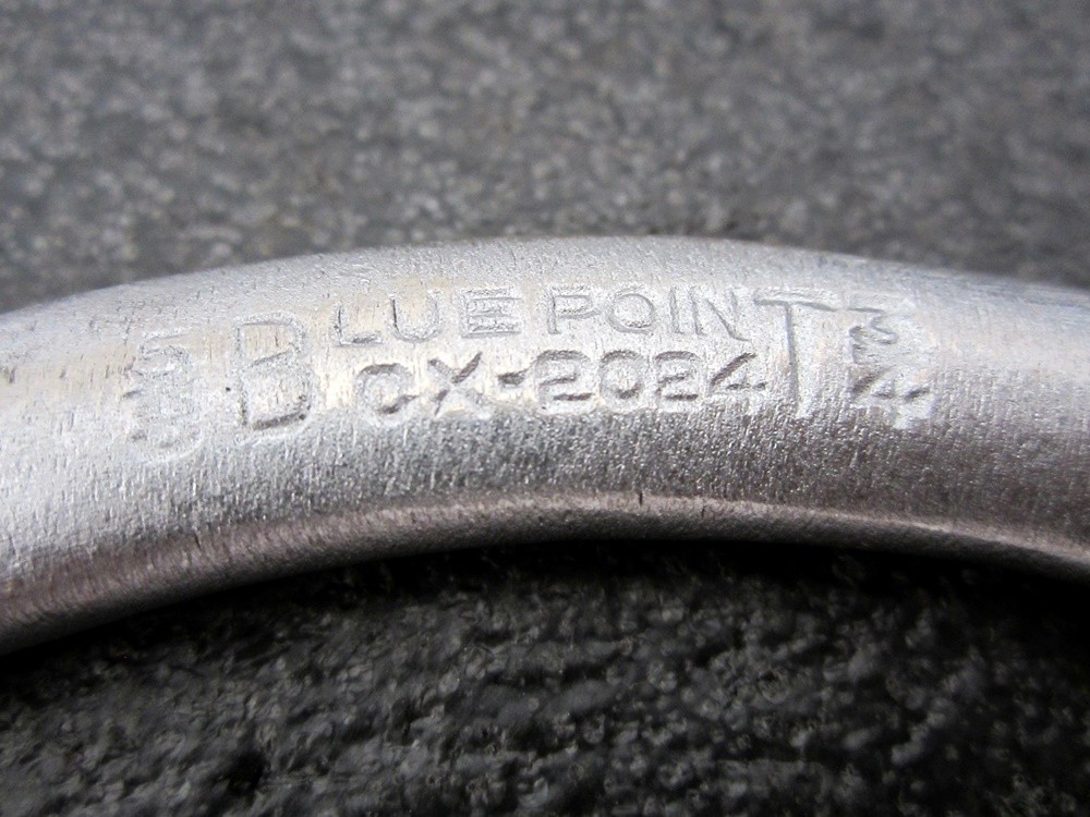 Vintage Blue-Point 5/8″ x 3/4″ Half Moon Box End Wrench CX-2024 USA