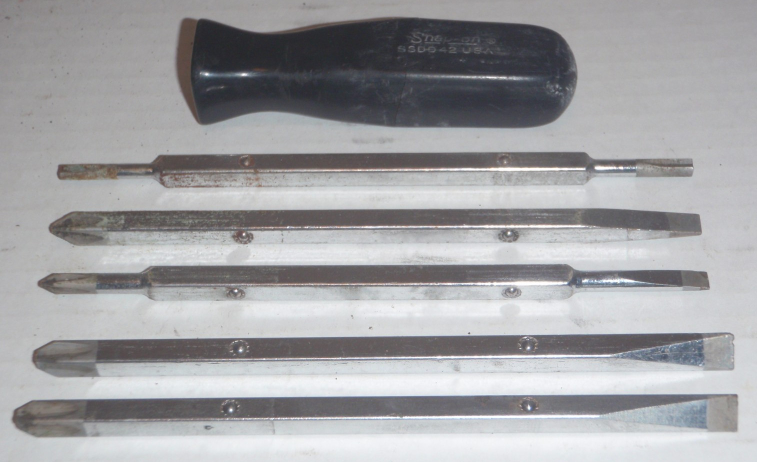 Snap-On C-5 Red Pouch Screwdriver Set SSDD42