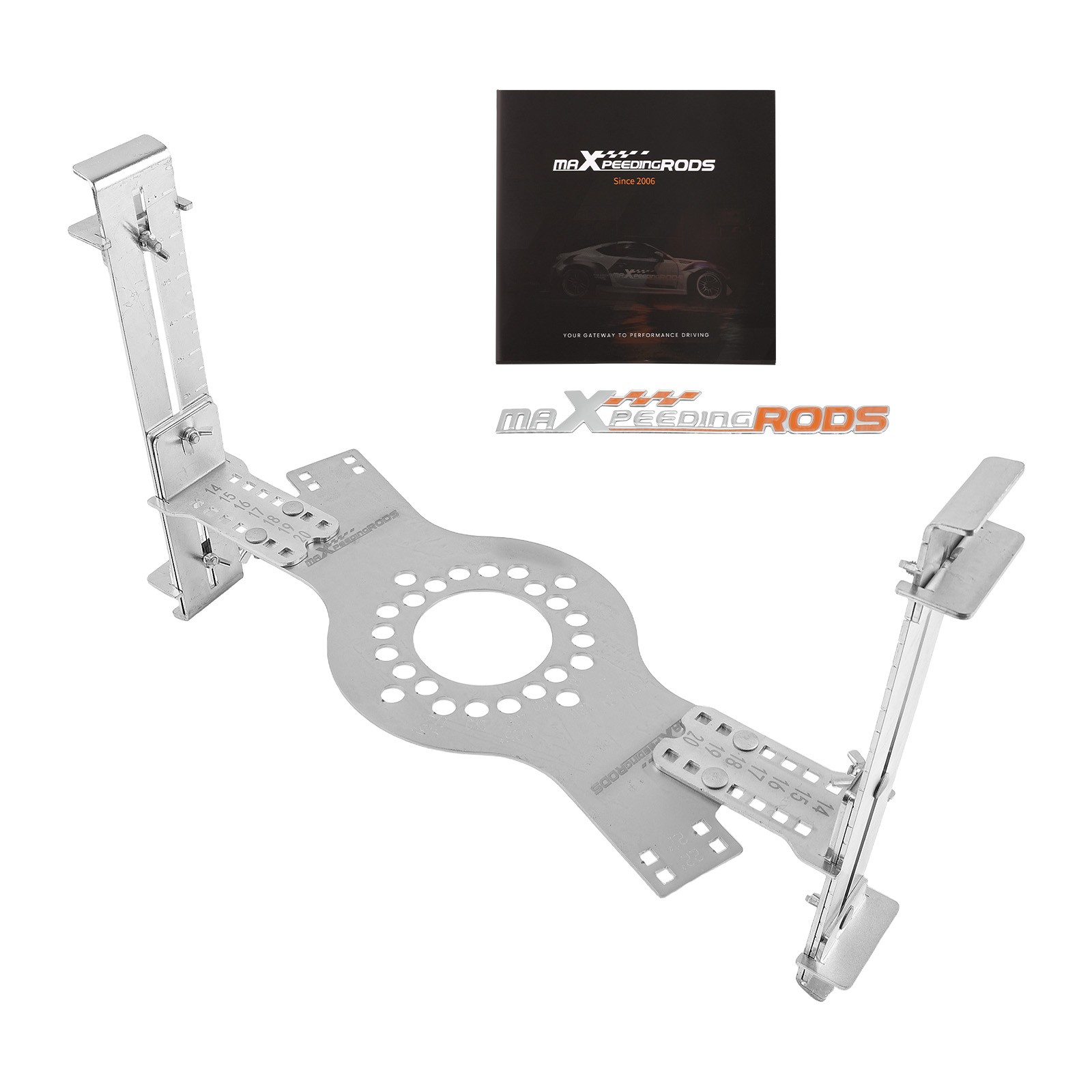 4-Lug Bolt Circle Measuring Tool for 4×98 4×100 4×108 4×110 4×114.3 4×130
