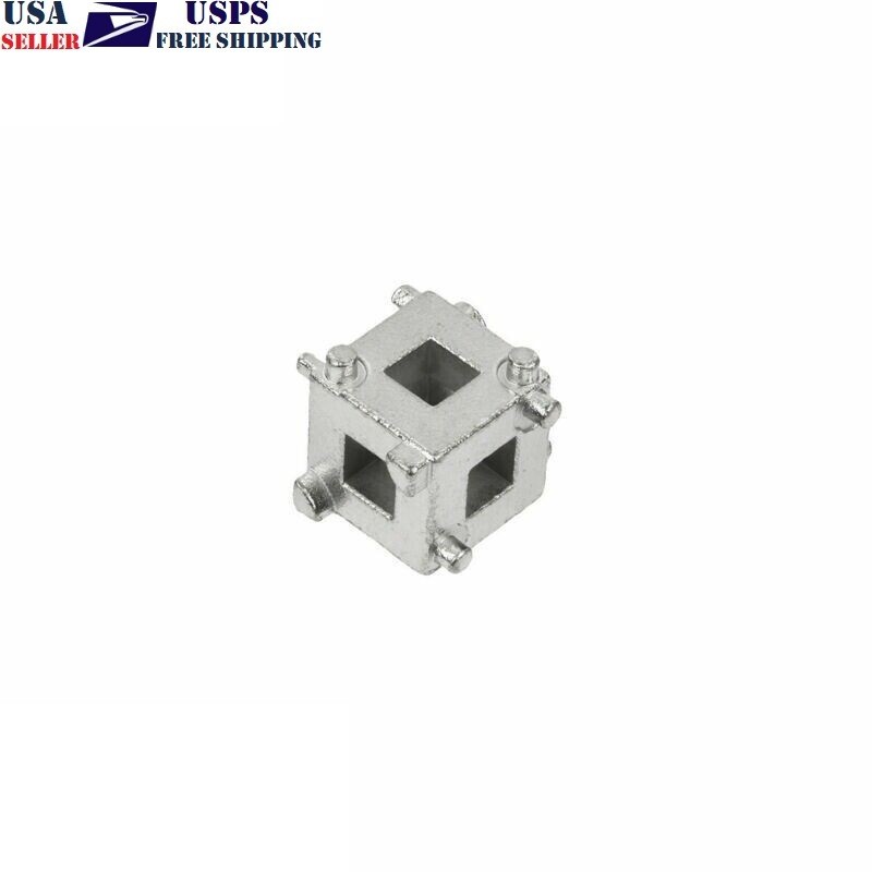 x2 Auto Car Vehicle Rear Disc Brake Piston Caliper Wind Back Cube Tool 3/8 Inch