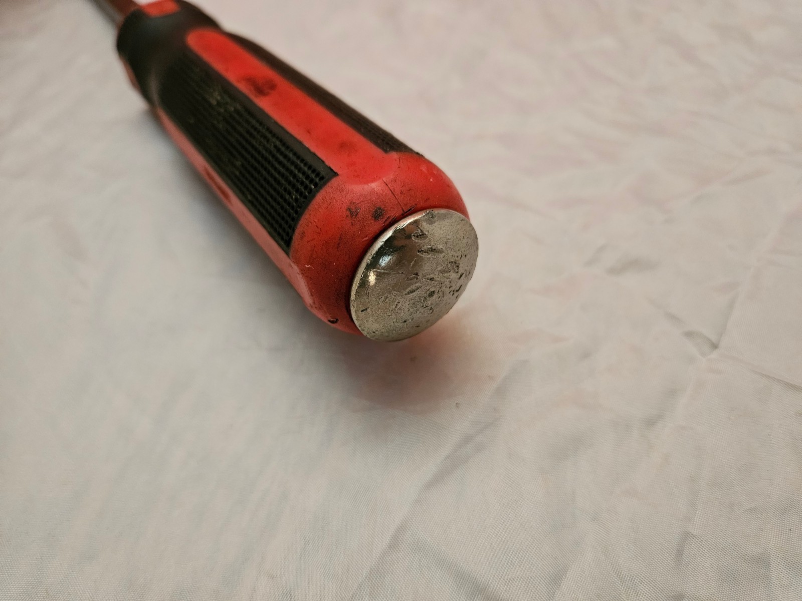 MAC CPB12R 11.5″ Curved Head Striking Pry Bar Prybar Red Soft Handle S2