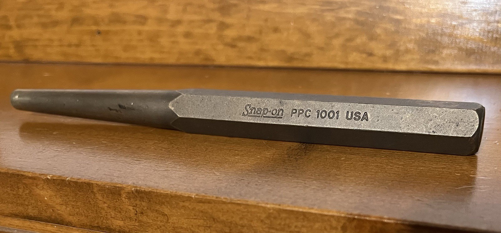 Vintage • SNAP-ON • PPC1001 • 7.75″ Bronze Tapered Punch • USA • 5/8″ • NICE