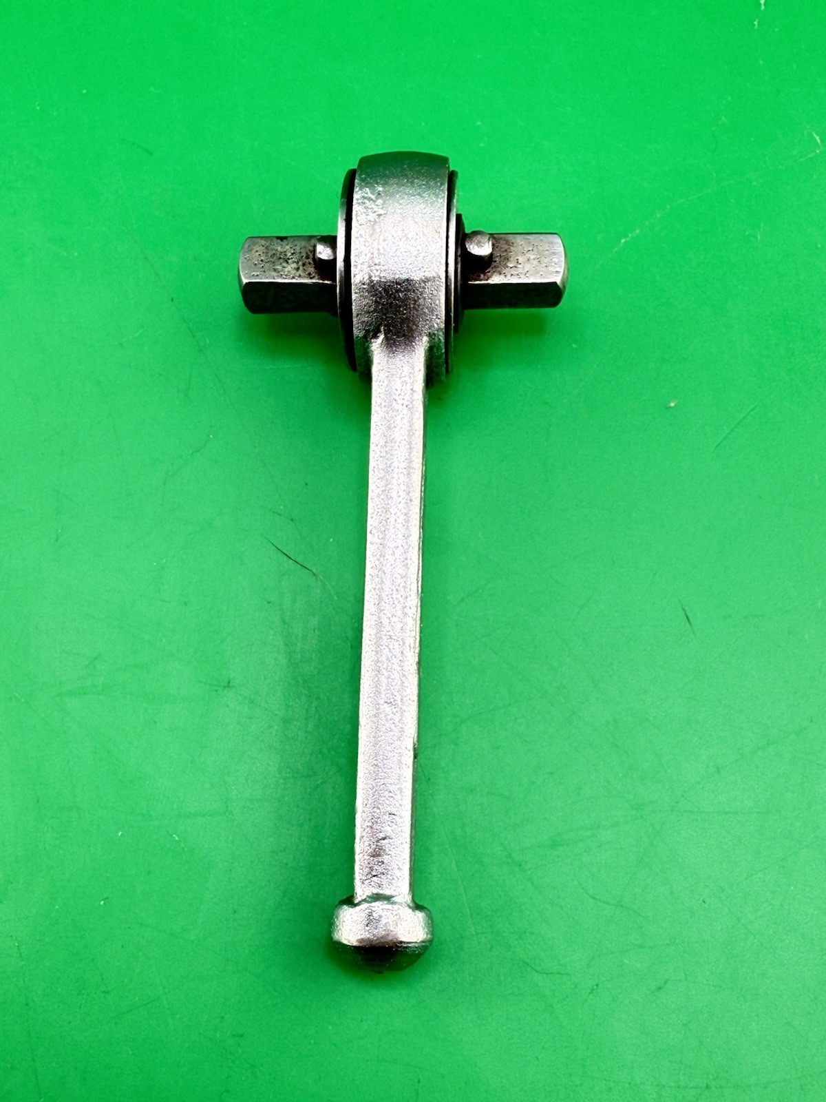 Very Rare! Hermes 1/4″ Inch Drive Sliding Square Ratchet Made In Germany NICE