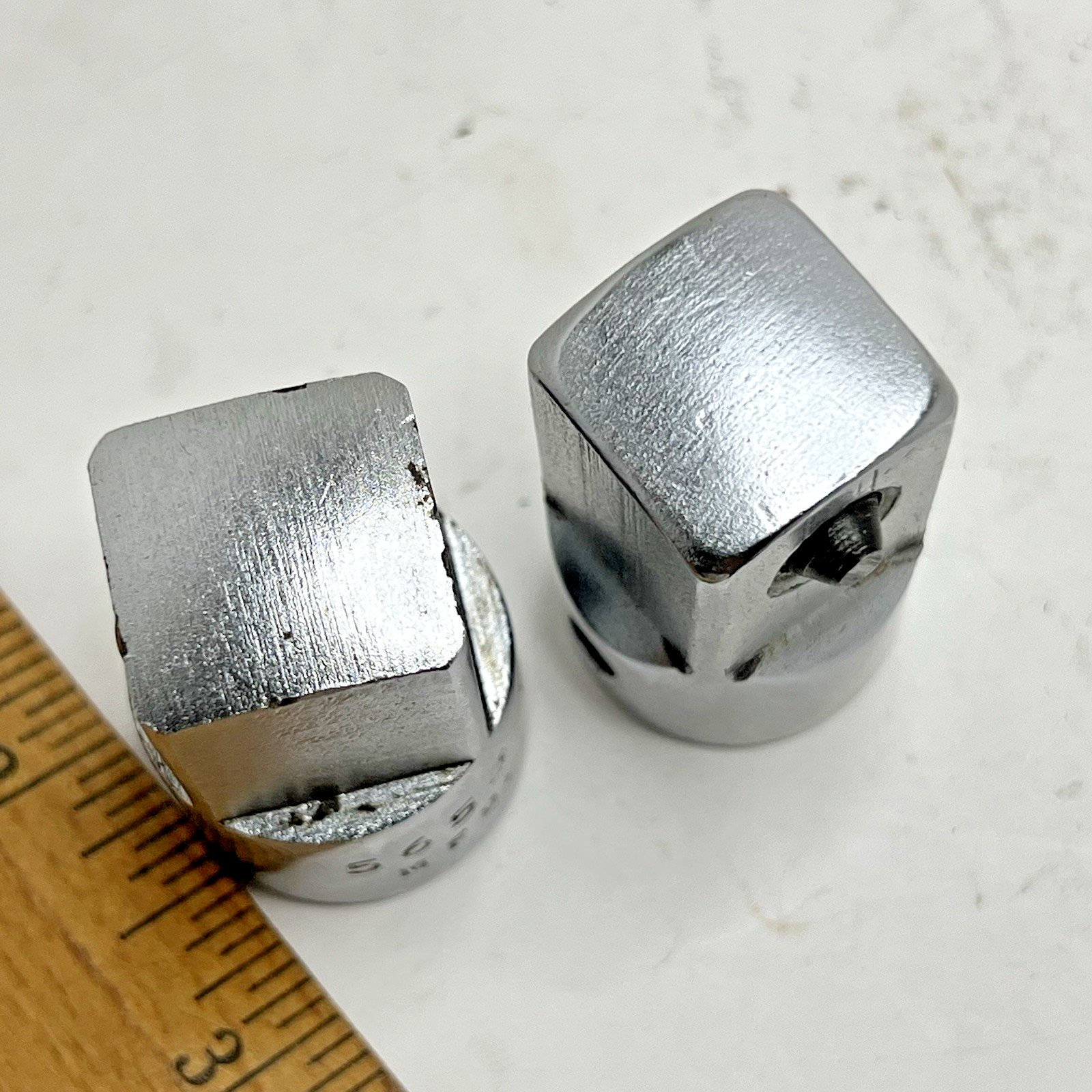 Lot 2 Proto Tools 1/2″ F to 3/4″ M Socket Adapter Set Pin & Ball Lock 5653 (USA)