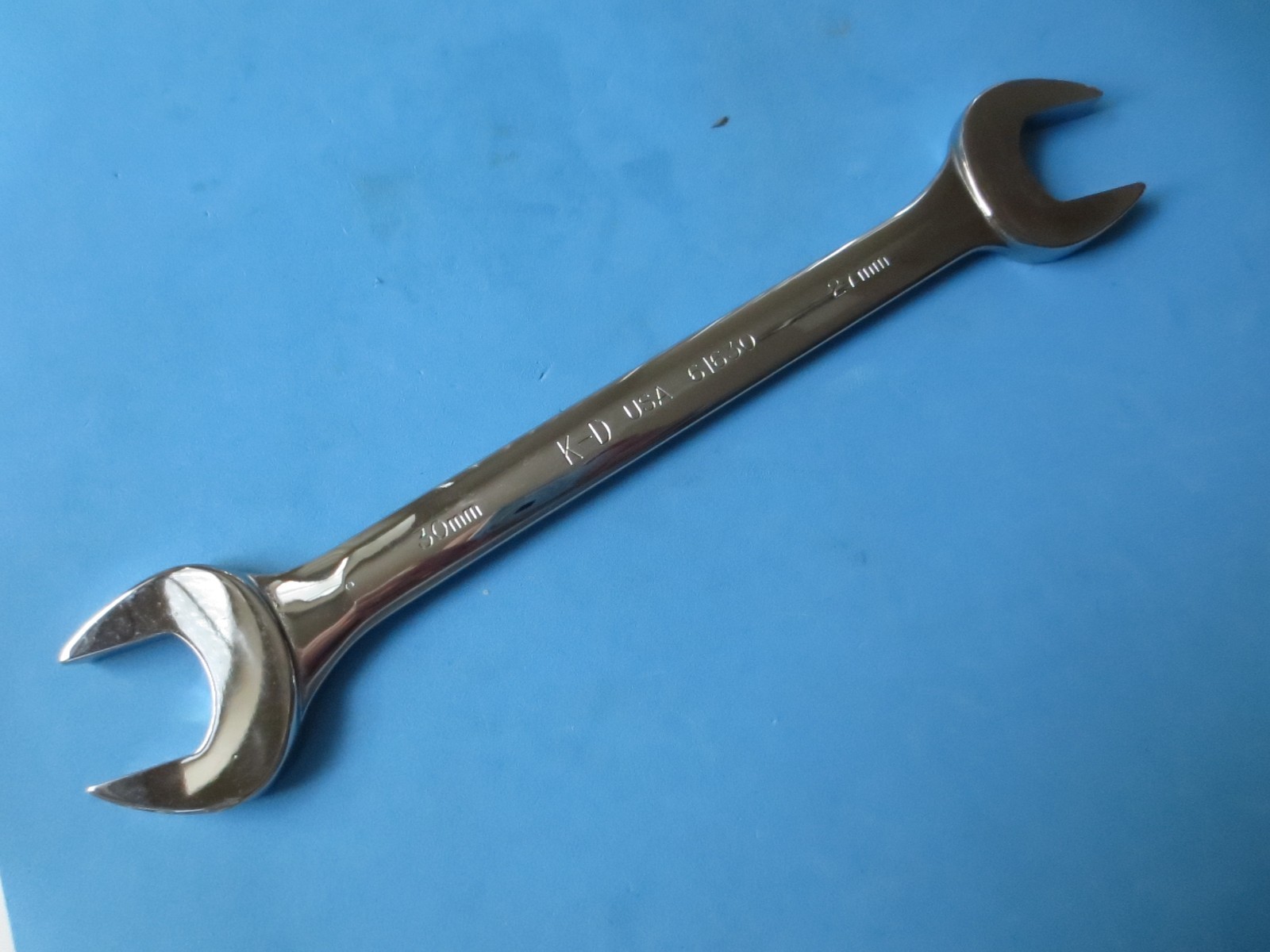 ★ Unused ★ KD Tools, Metric 27 MM x 30 MM Double Open-End Wrench ★ Made in USA ★