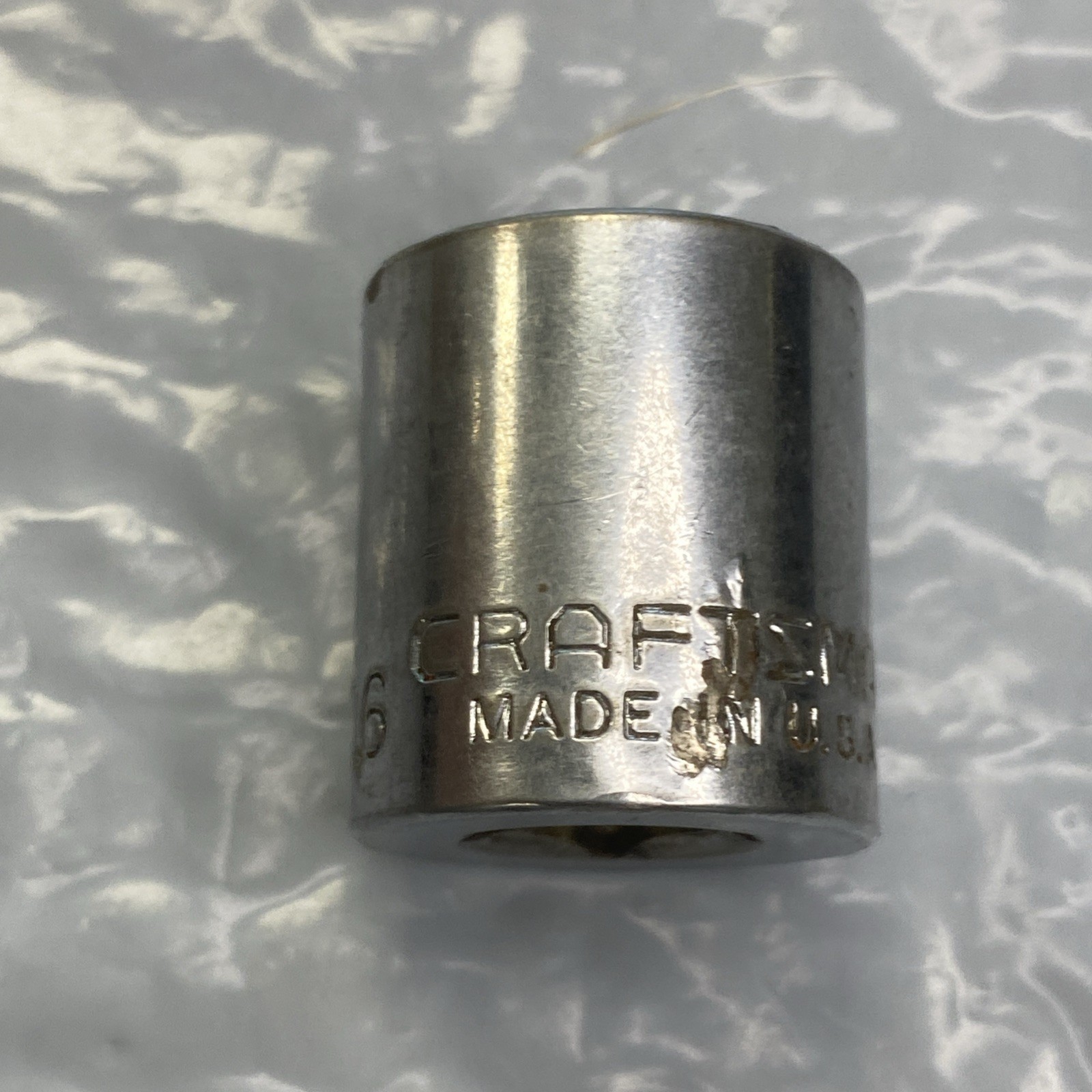 Craftsman 11/16 Shallow Socket 3/8″ Drive 12 Point G-Series 44336 Made in USA