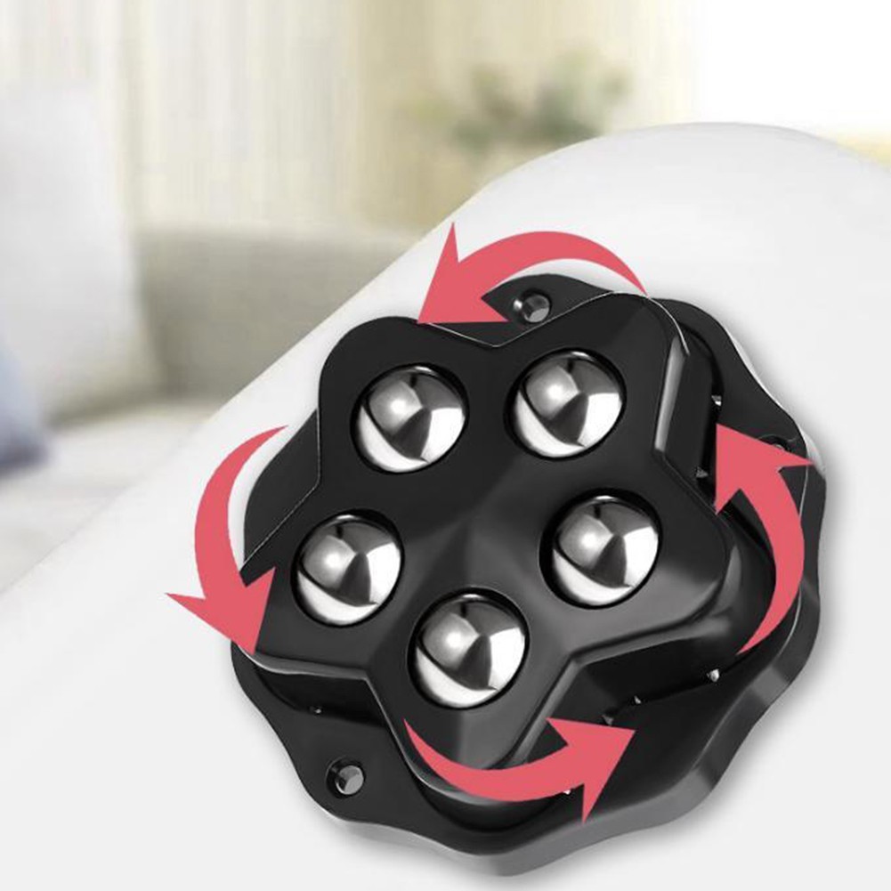 12 Pcs Heavy Duty Furniture Casters with Groove Texture for Steady Movement