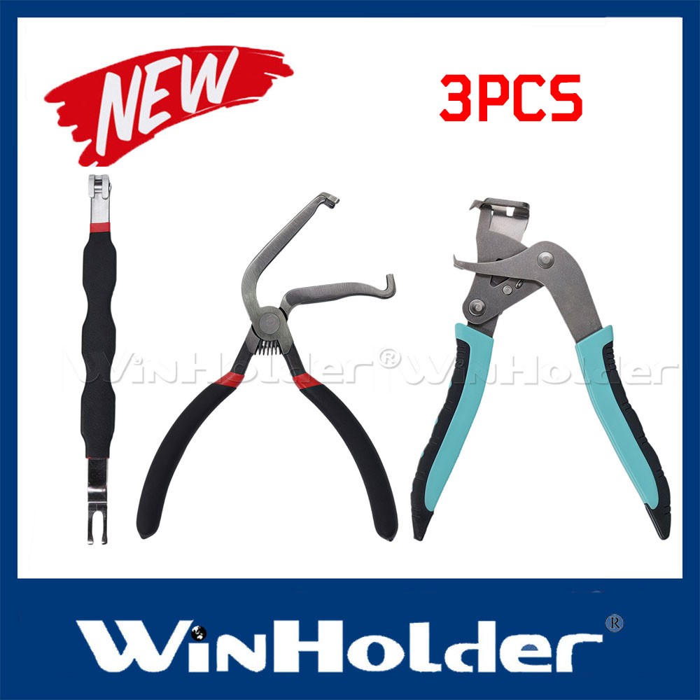 3pcs Electrical Disconnect Pliers Automotive Terminal Plug Removal Tool Set