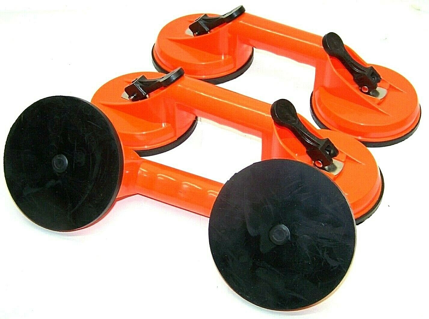 (3) 4-1/2″ Double Large Suction Cup Dent Puller Dent Remover Rubber Pad Lifter