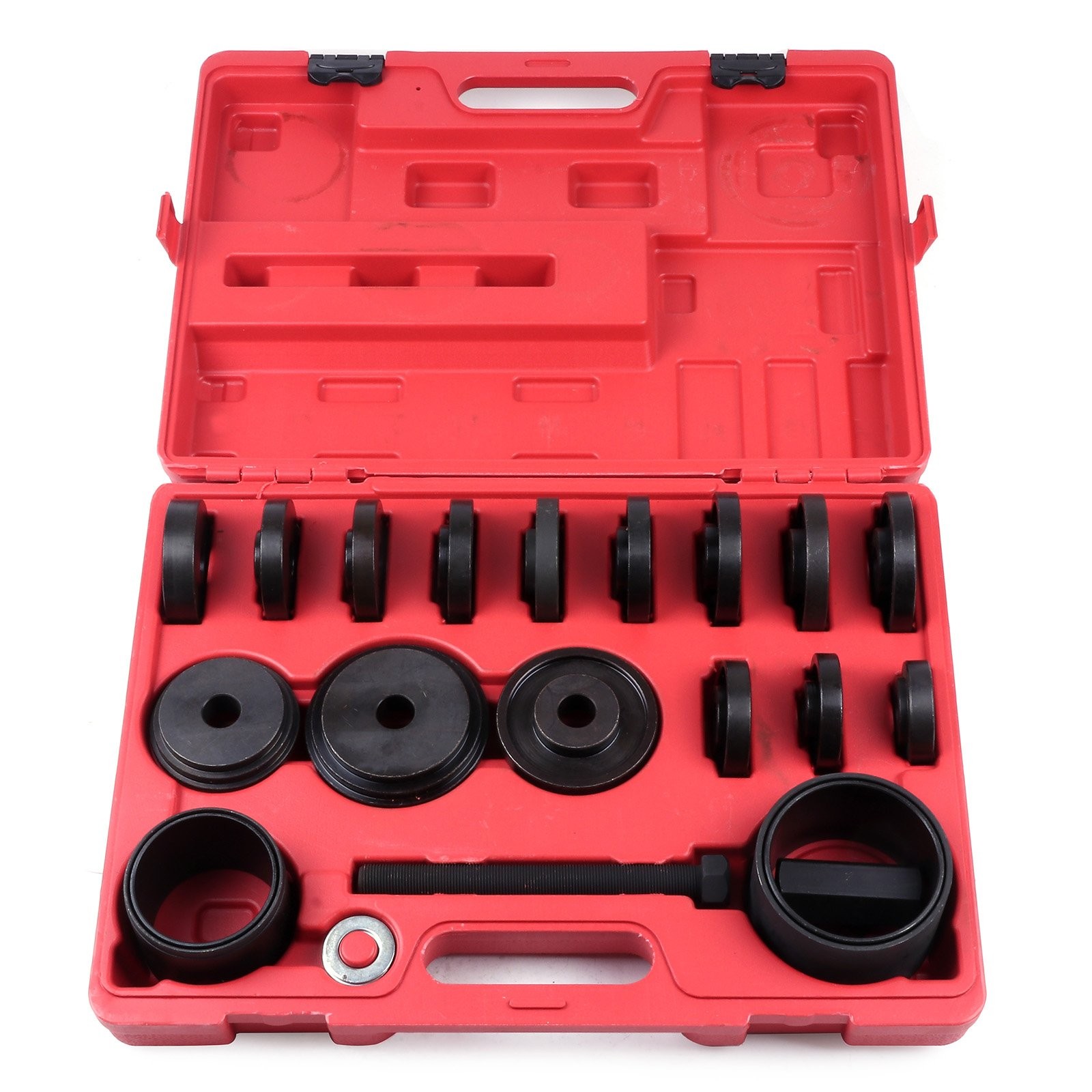 Front Wheel Drive Bearing Press Tool Removal Adapter Puller Pulley 23PCS Kit FWD