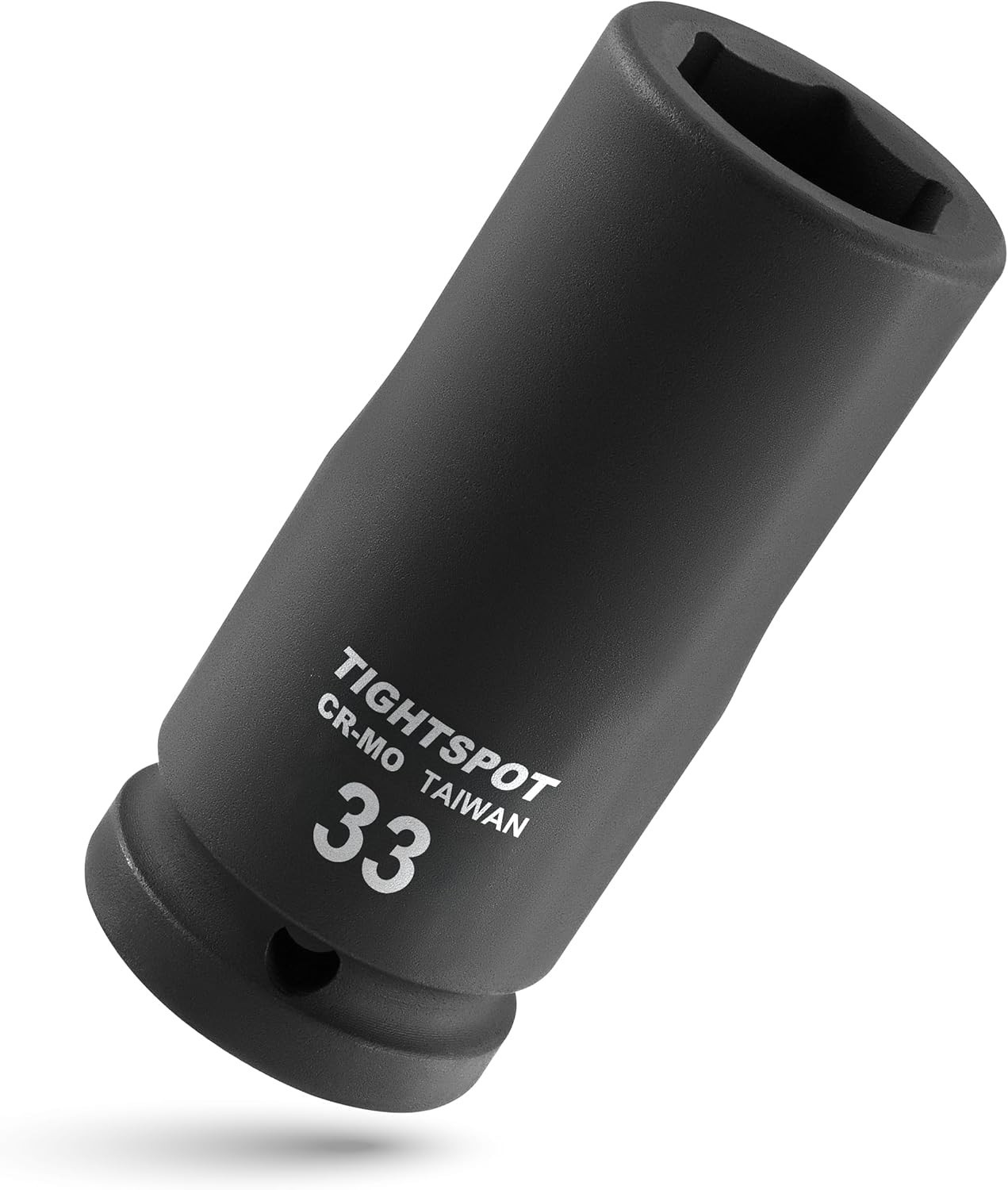 33mm Deep Impact Socket, 1 Inch Drive, Chrome Molybdenum Steel, Manganese Finish