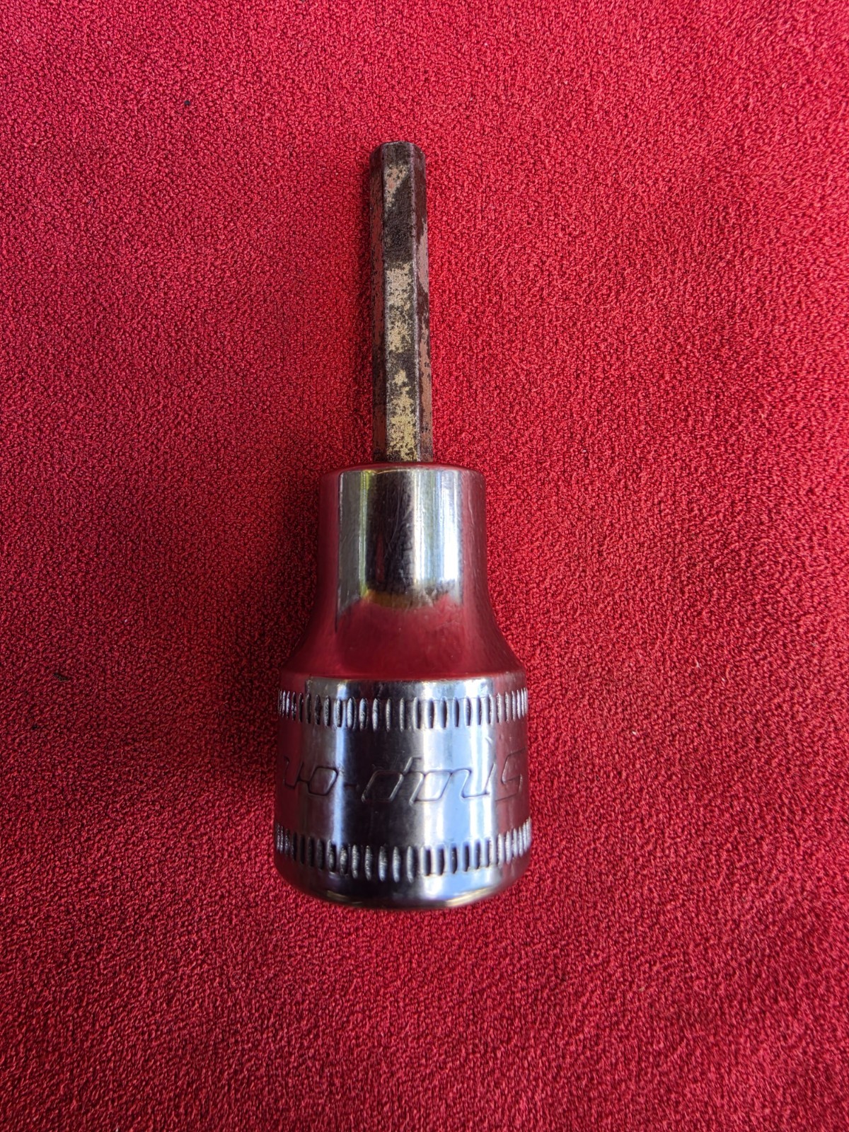 Snap On FAM4E 3/8″ Drive Metric 4mm Hex Bit Chrome Socket