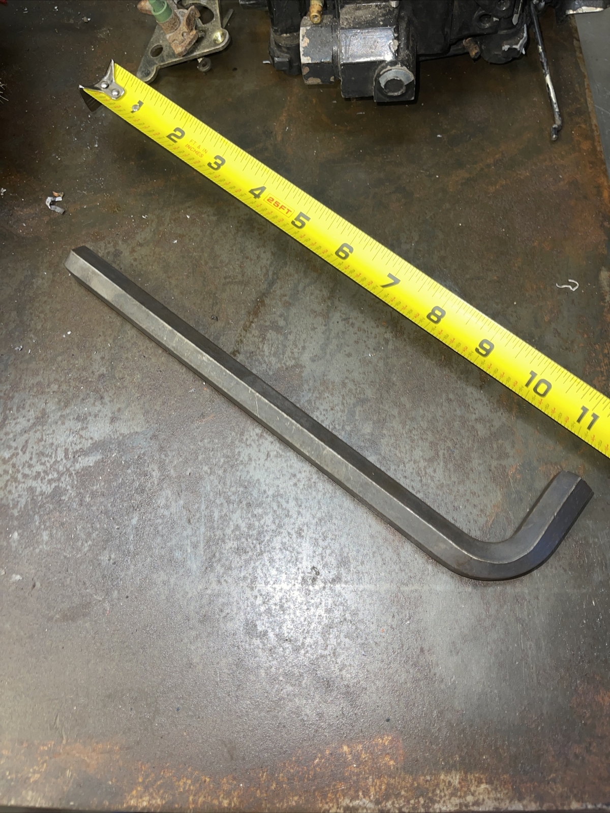 NOS Eklind Tools ET USA 9/16 in Allen Hex Key SAE 9.5” Long Vintage