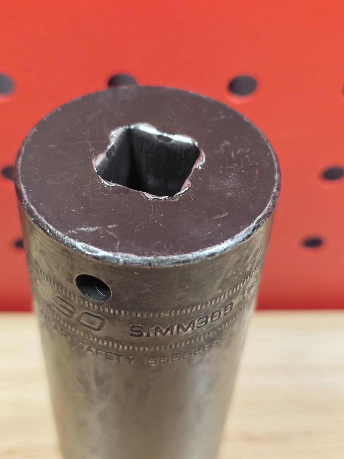 Snap-on SIMM300 30mm 1/2″ Drive Metric Deep 6-Point Impact Socket