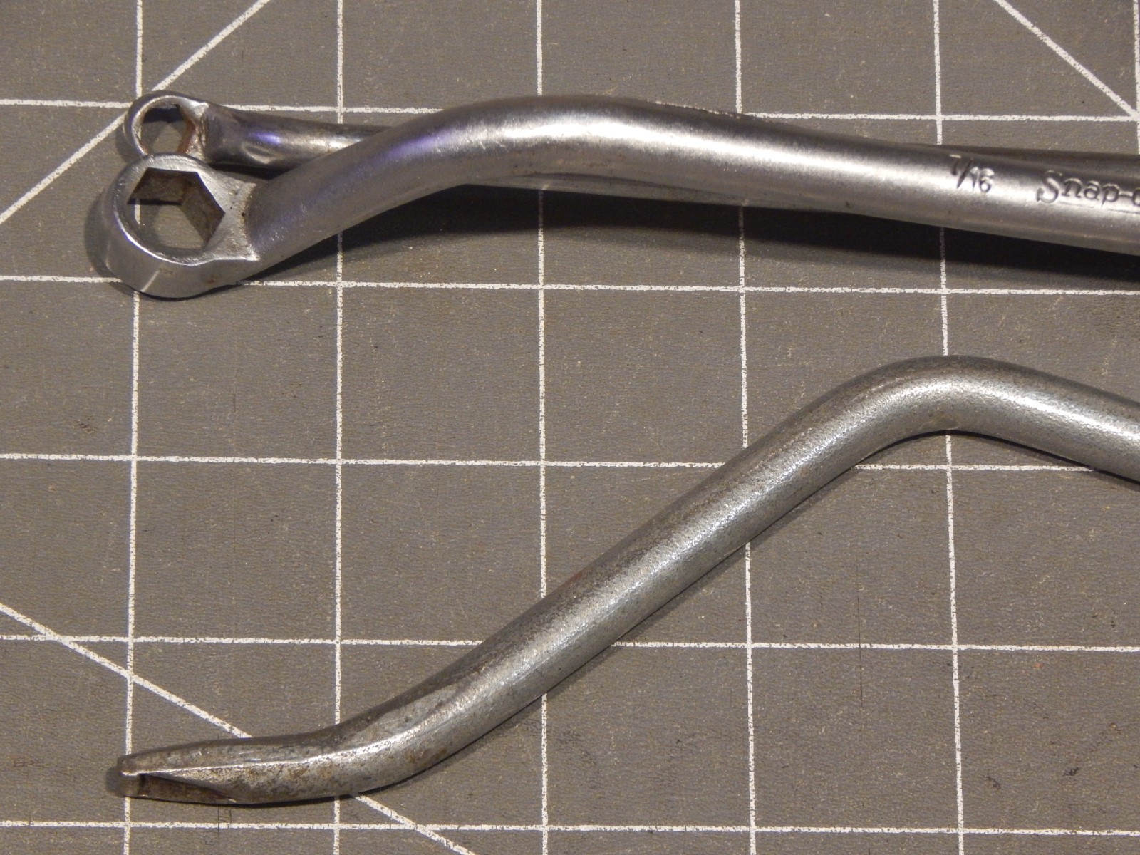 Snap On 8Pc Brake Service Tool Set Specialty Wrench 1/4 3/8 7/16 B1458 S8184