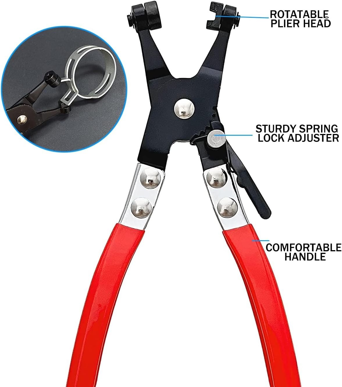 Hose Clamp Pliers Removal Installation Tool Carbon Steel
