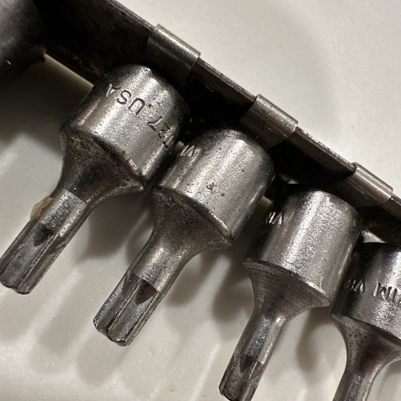 VIM tools 8pc. torx bit set – replaceable bits- 1/4 in. and 3/8 in. drivers. USA