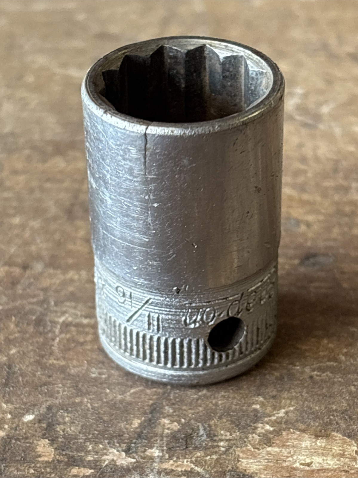 Vintage Set of 11 Snap On 1/2″ Drive 12 Pt. SAE SW Sockets